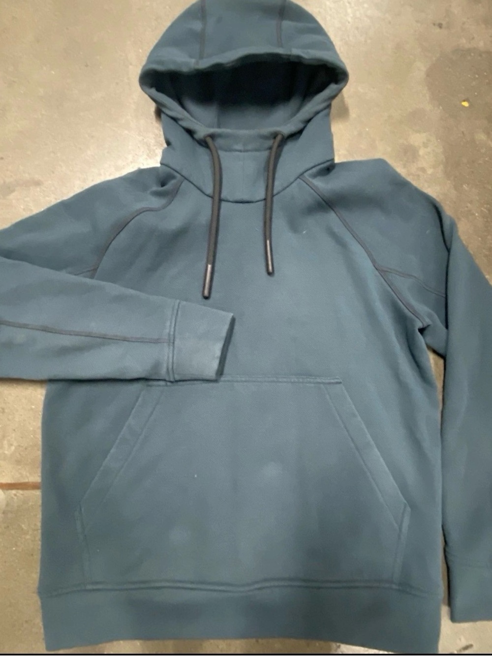 Vollebak 100 Year Overhead Hoodie Teal Small Technical Pullover Streetwear Style